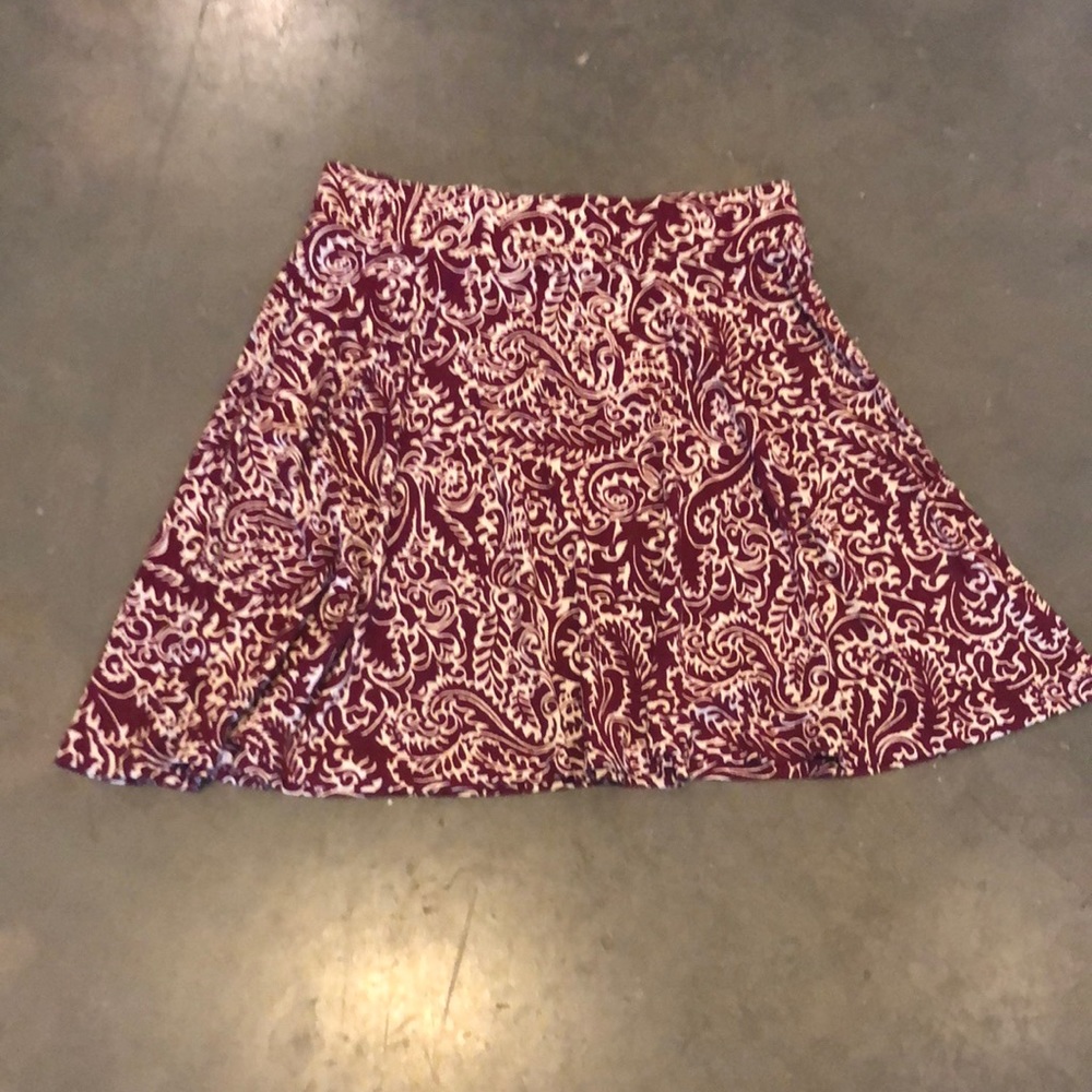 LIKE NEW LOFT A Line swing skirt
